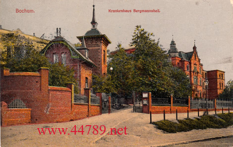 Bergmannsheil um 1910 koloriert