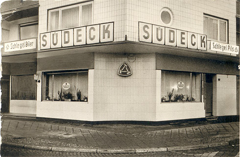 Gaststätte Südeck in den 1950ern