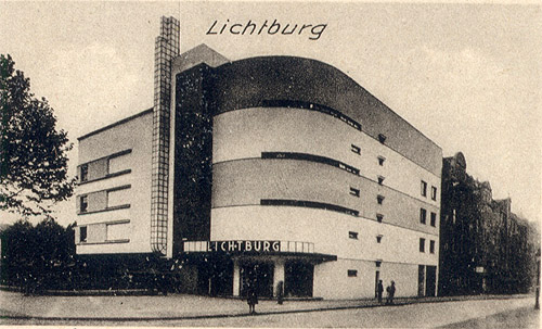 Lichtburg 1930 seitenansicht