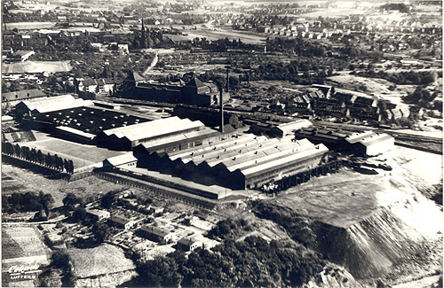 Eickhoff Werk Luftbild 60er Jahre