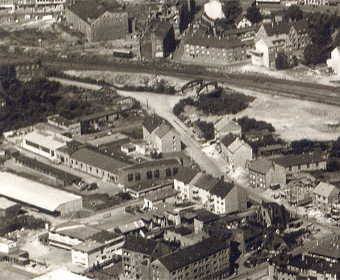 Luftaufnahme Bochum von 1956