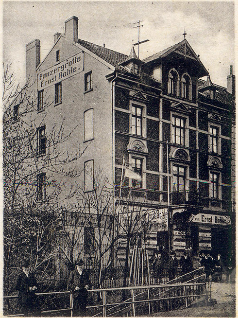 Gaststätte Panzergrotte um 1910