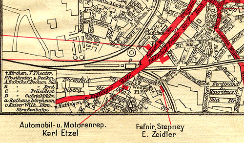 Bochumer Bahnhof Sd 1920