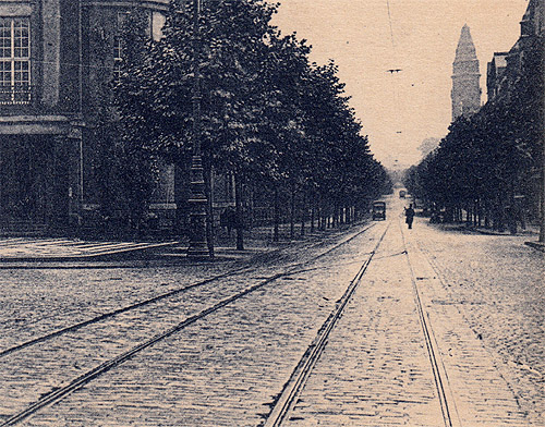 Königsallee nach Süden