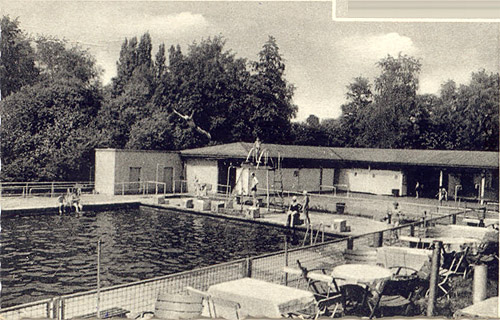 Wiesental Schwimmbecken 1956